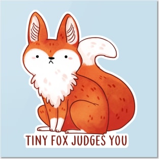 Tiny Fox Posters and Art